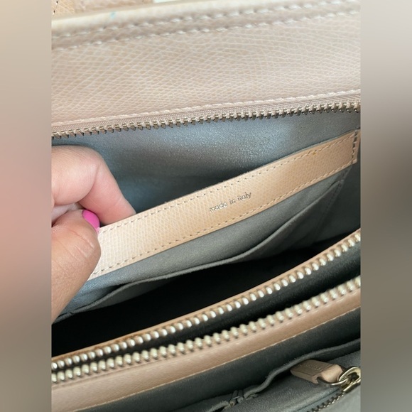 Senreve Nude/ Blush Pink Leather Voya tote bag - Picture 9 of 15